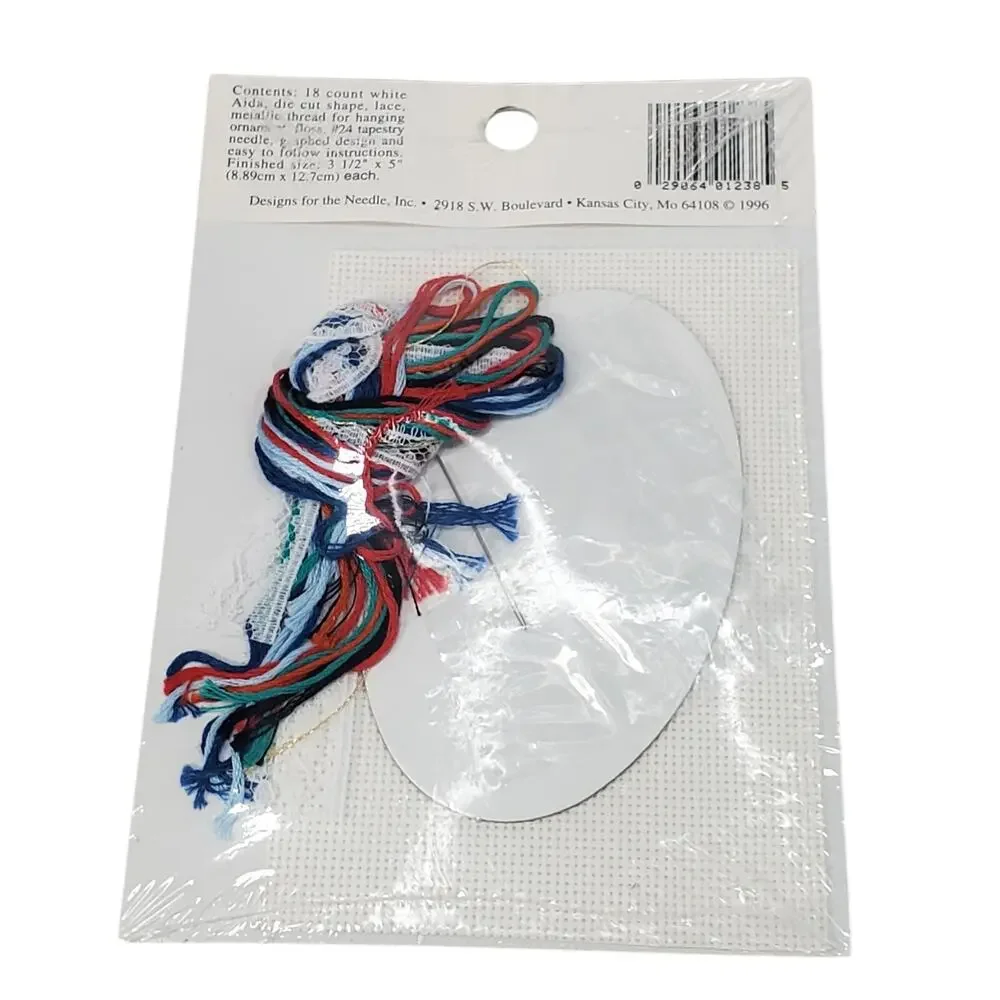 New Designs for the Needle Inc. Lace Ornament 1238 Snowman